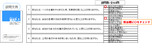 設問とレポートのイメージ