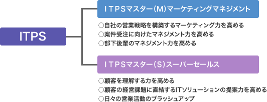 ITプランニングセールスマスター体系図